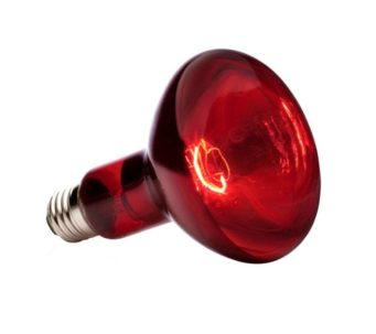 Лампа ИКЗК-215-225-250 Е27 Калашниково красн