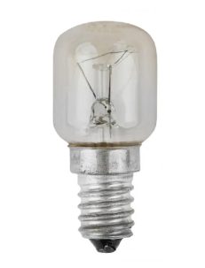 Лампа накаливания Т25 15 W Е14 CL труб прозр д/хол