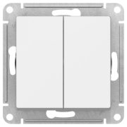 ATLASDESIGN 2-клавишный ВЫКЛЮЧАТЕЛЬ, сх 5 10АХ механизм Бежевый