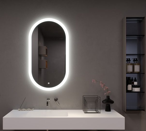Зеркало LED AQVA DE MARCO 100х55 Fly гориз.