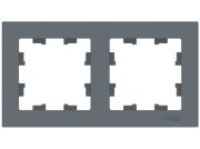 ATLASDESIGN 2-постовая РАМКА универсальная Грифель