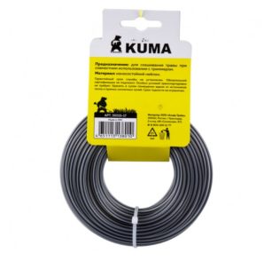 Леска нейлон с сердечником квадрат 3.0 мм KUMA 30250-003 нов
