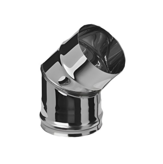 Колено (нерж.сталь 0,5мм) угол 135 ф 130