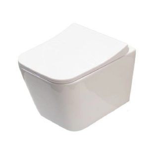 Унитаз CUBE PRO подвесной безободковый