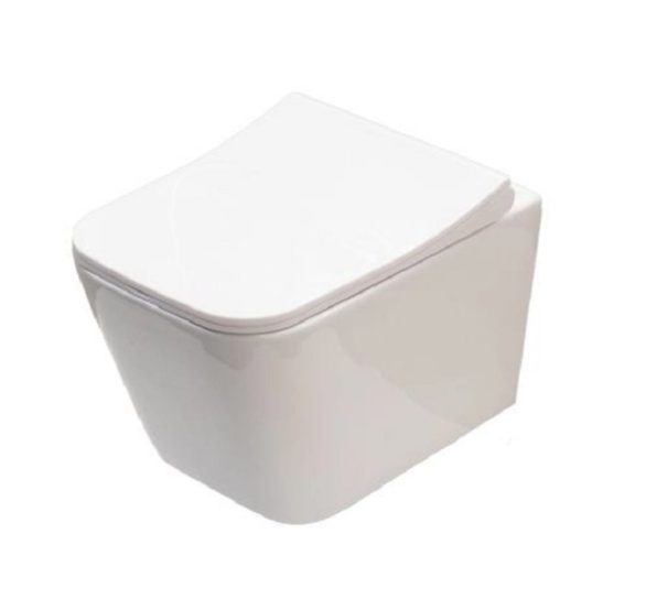 Унитаз CUBE PRO подвесной безободковый