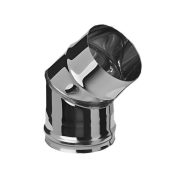 Колено (нерж.сталь 0,5мм) угол 135 ф 135