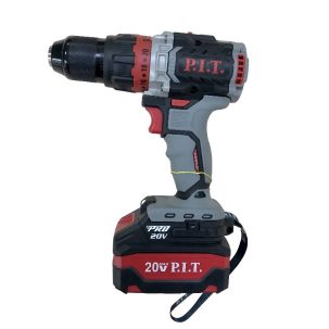 Дрель аккум бесщет P.I.T. PSВ20Н-13С/2 (20В,110Нм,13мм,2акк*4Ач ударный)