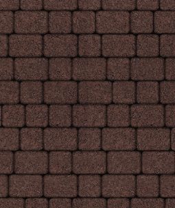 Плитка тротуарная Платцстоун Гранит Эко Темно-коричневый А.1.П.45