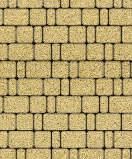 Плитка тротуарная Классик Гранит Эко Желтый