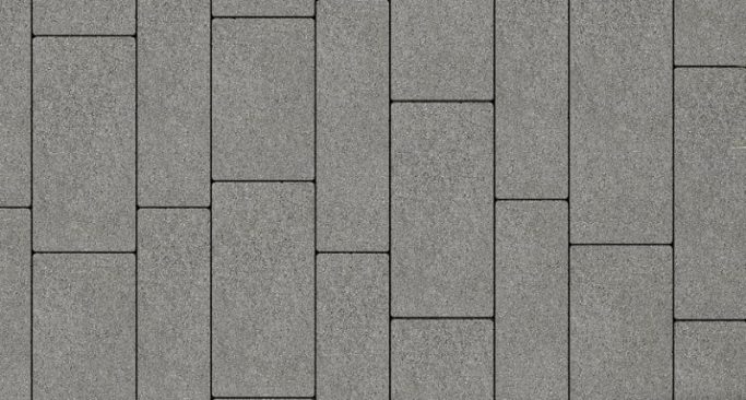 Плитка тротуарная Лонгстрит Гранит Серый Б.7.П.65