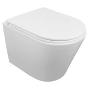 Унитаз подвесной Azario Teramo торнадо скрытое AZ-0053-UQ3 бел без инстал