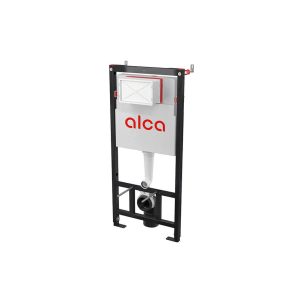 Инсталляция SET Alcaplast кнопка глянец хром М671 АМ101/1120-4