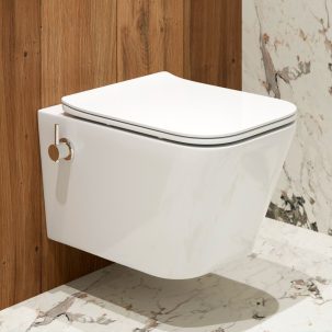 Унитаз подвесной EVAGold K633B с биде