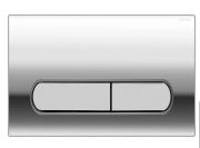 Панель смыва  Azario NEW хром квадратная глянец. AZ-501А 001.02