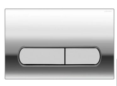 Панель смыва Azario NEW хром квадратная глянец. AZ-501А 001.02