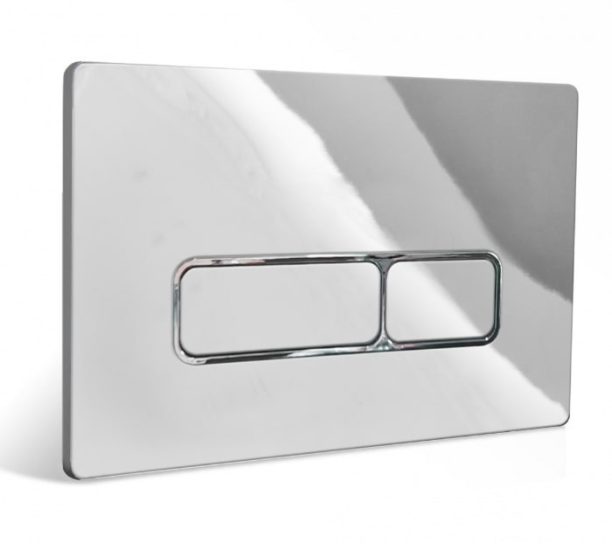 Кнопка смыва прямоугольная Redo RD-8101 chrome глянец  нов