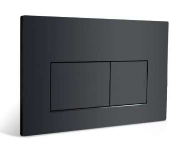 Кнопка смыва квадрат Redo RD-8105 stainless black нов