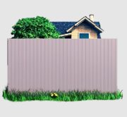 Забор 210 мм Норман (3,55 м)