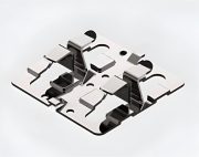 Крепёжный кляммер рядовой 70х10 (ПО-ОЦ-01-9005-1.2)