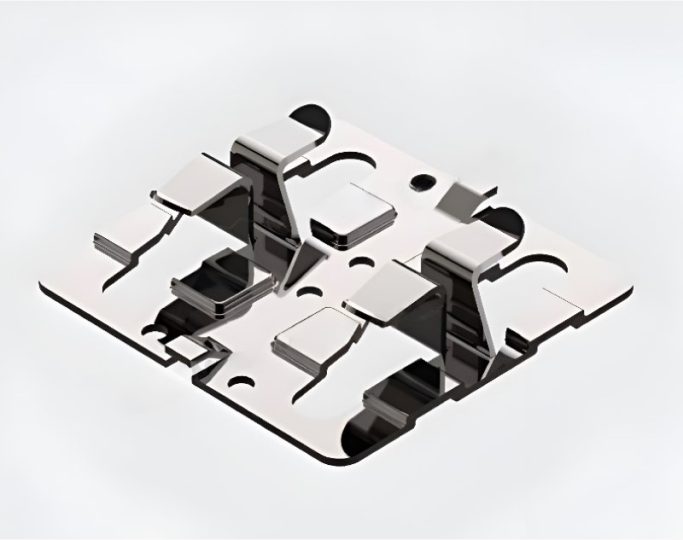 Крепёжный кляммер рядовой 70х10 (ПО-ОЦ-01-9005-1.2)