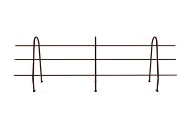 Ограждение кровельное дл.3000 мм (8017) 1200 мм