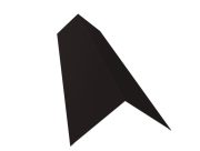 Конек плоский 145 мм TX RAL 9005 черный