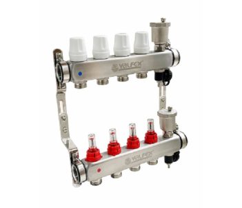 Коллектор гр нерж в сборе с расх 1х4 вых 3/4 VALFEX