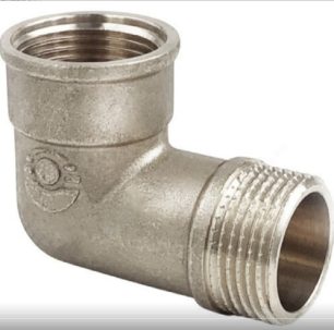 Угольник никель Valfex ВР-НР 11/2