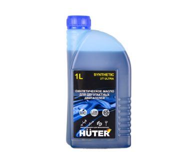 Масло 2Т Huter Ultra синтетик1 литр