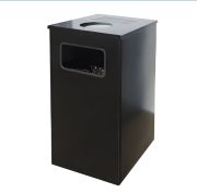 Урна Титан Квадро-11 с пепельницей 80л черная