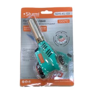 Горелка газовая пьезоподжиг,рег.пламени Sturm 5015-KL-03