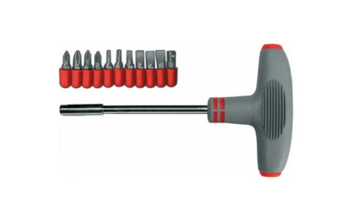 Отвертка Т-обр. 11 насад.   56232