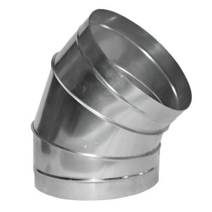 Отвод 45. ф130 цинк