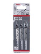 Пилки для лобзика Т101 B Bosch дерево чистый