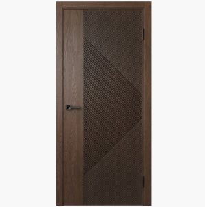 Дверное полотно Синди-13 600Г Орех текстурированный