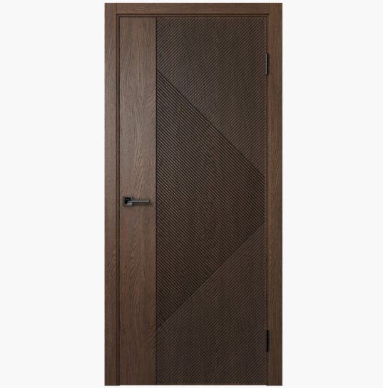 Дверное полотно Синди-13 600Г Орех текстурированный