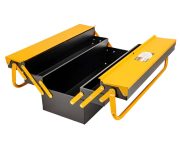 Ящик для инструмента метал с 4-мя раздвижными отделениями 530х200х200мм 65680