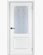 Дверное полотно СК-2 Белый матовый 800С