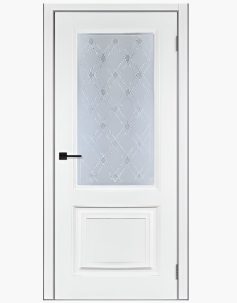 Дверное полотно СК-2 Белый матовый 800С