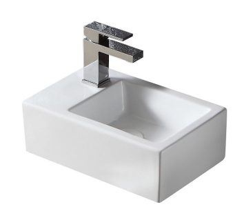 Раковина левая Azario 37х23,5х12,5 AZ-4331A