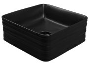Раковина накладная Azario 395х395х150 AZ-2075-B-MB черный мат