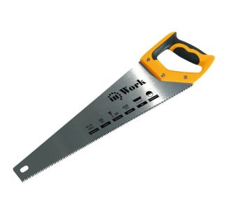 Ножовка по дер 500мм средний зуб 7 зубьевна дюйм 9-гранная заточка 40424