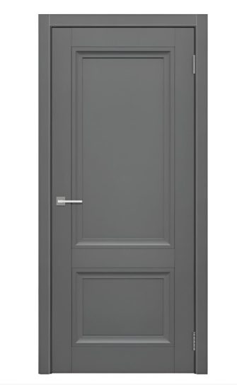 Дверное полотно Орион-2 Шагрень графит 600Г