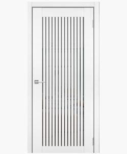 Дверное полотно Симпл 8 Эмалекс белый 700С зеркало