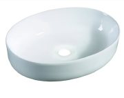 Раковина накладная на столешницу бел 600х400х150 R78573