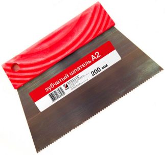 Шпатель д/л Homa зубчатый А2 200мм 116185