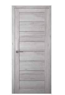 Дверное полотно Сеул Эковуд 800 Ель альпийская стекло мателюкс (Альберо) ОБРАЗЕЦ