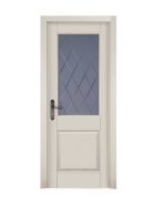 Дверное полотно Элегия 7С Белый мателюкс графит фрезерованное