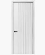 Дверное полотно Ультра-1 Эмаль белая 800Г Черный лак