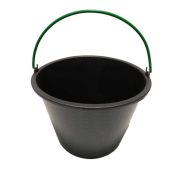 Ведро строит 12л Премиум с обрез ручкой 0204